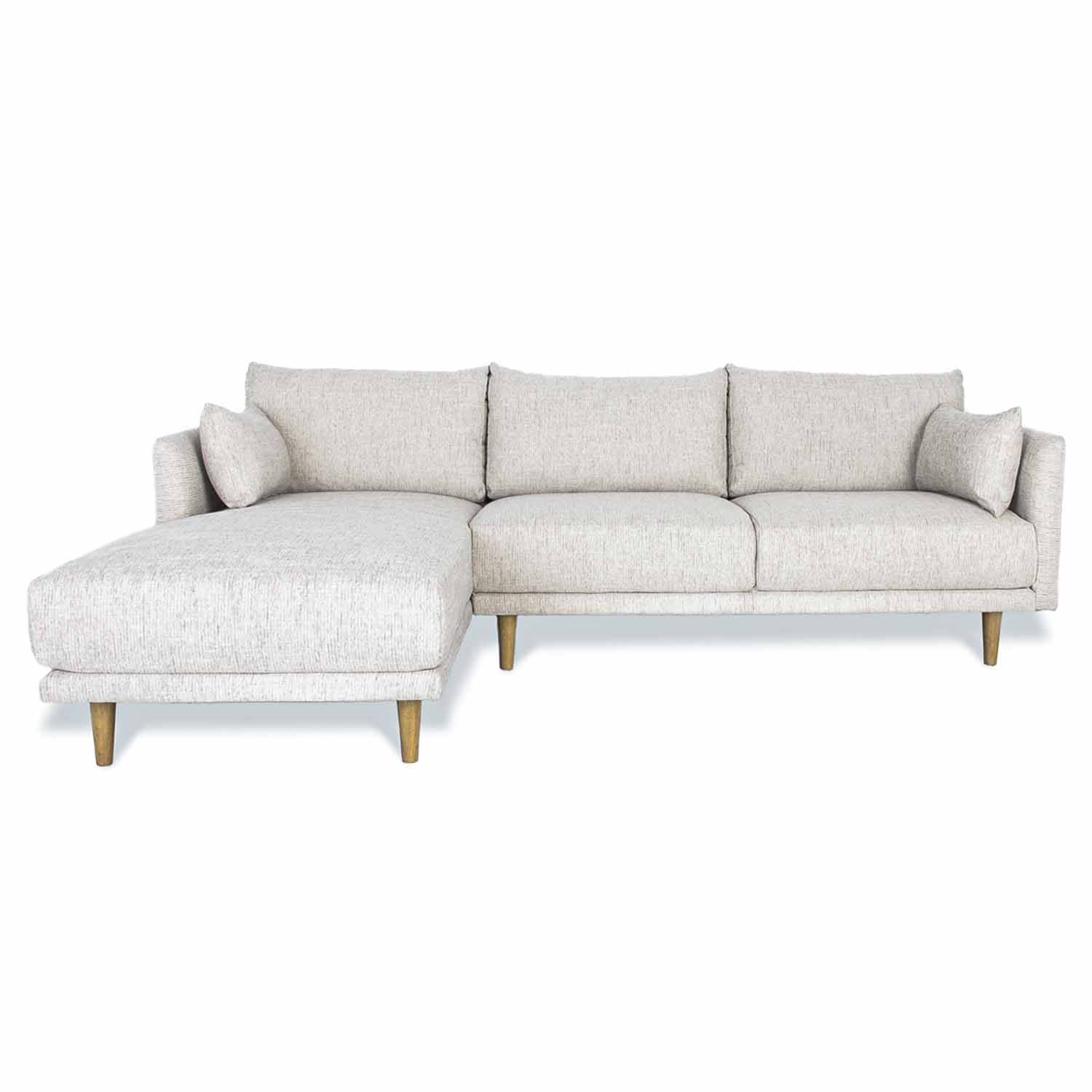 Marie Fabric Left Side Facing Chaise Lounge Secret Sofa