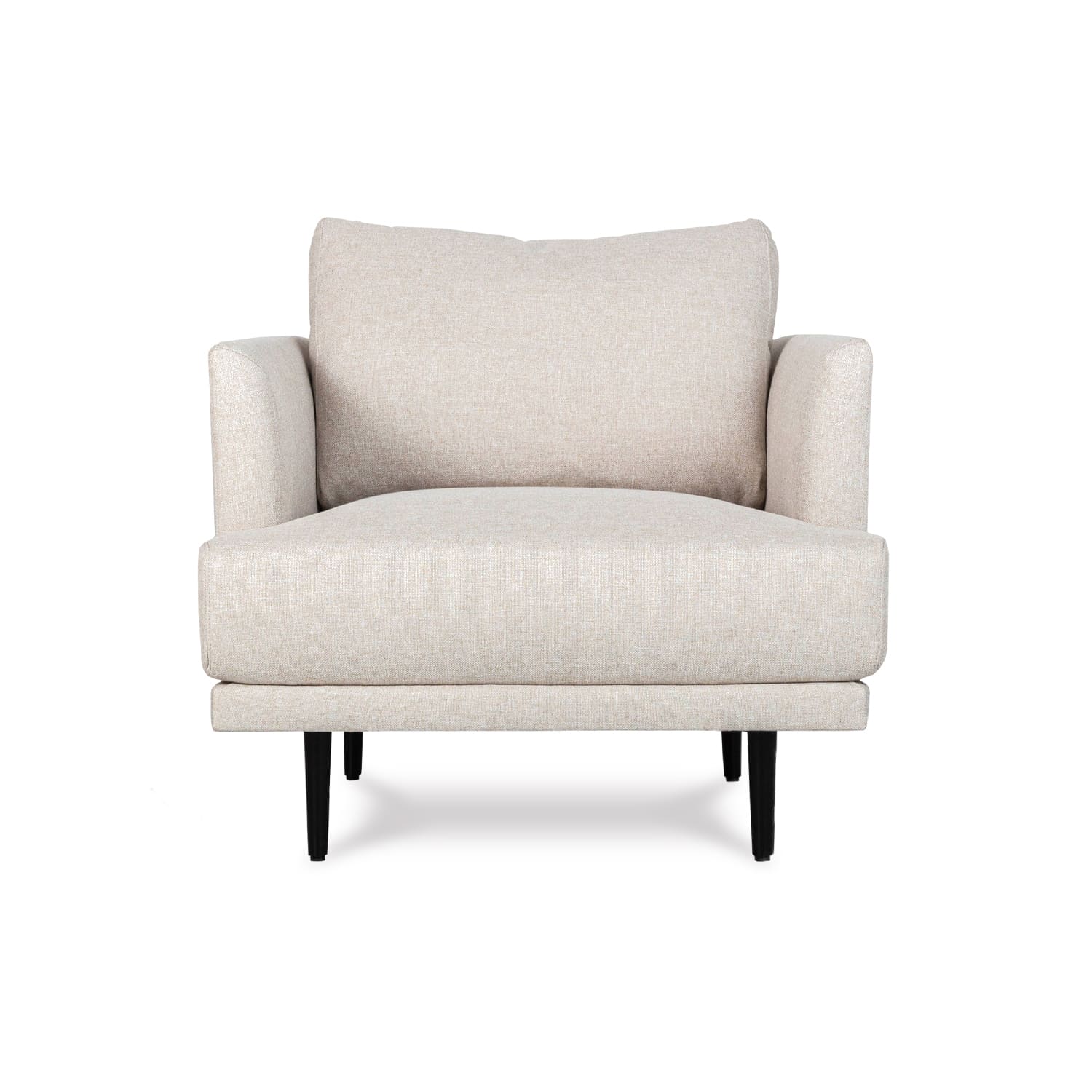 Online Warehouse Sale Aubrey Fabric Chair in Jazz Cream