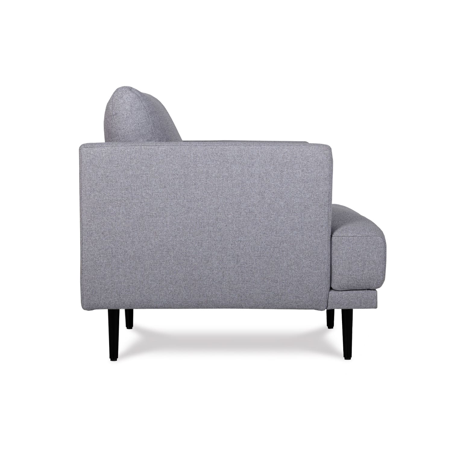 Online Warehouse Sale Aubrey Fabric Chair in Jazz Grey