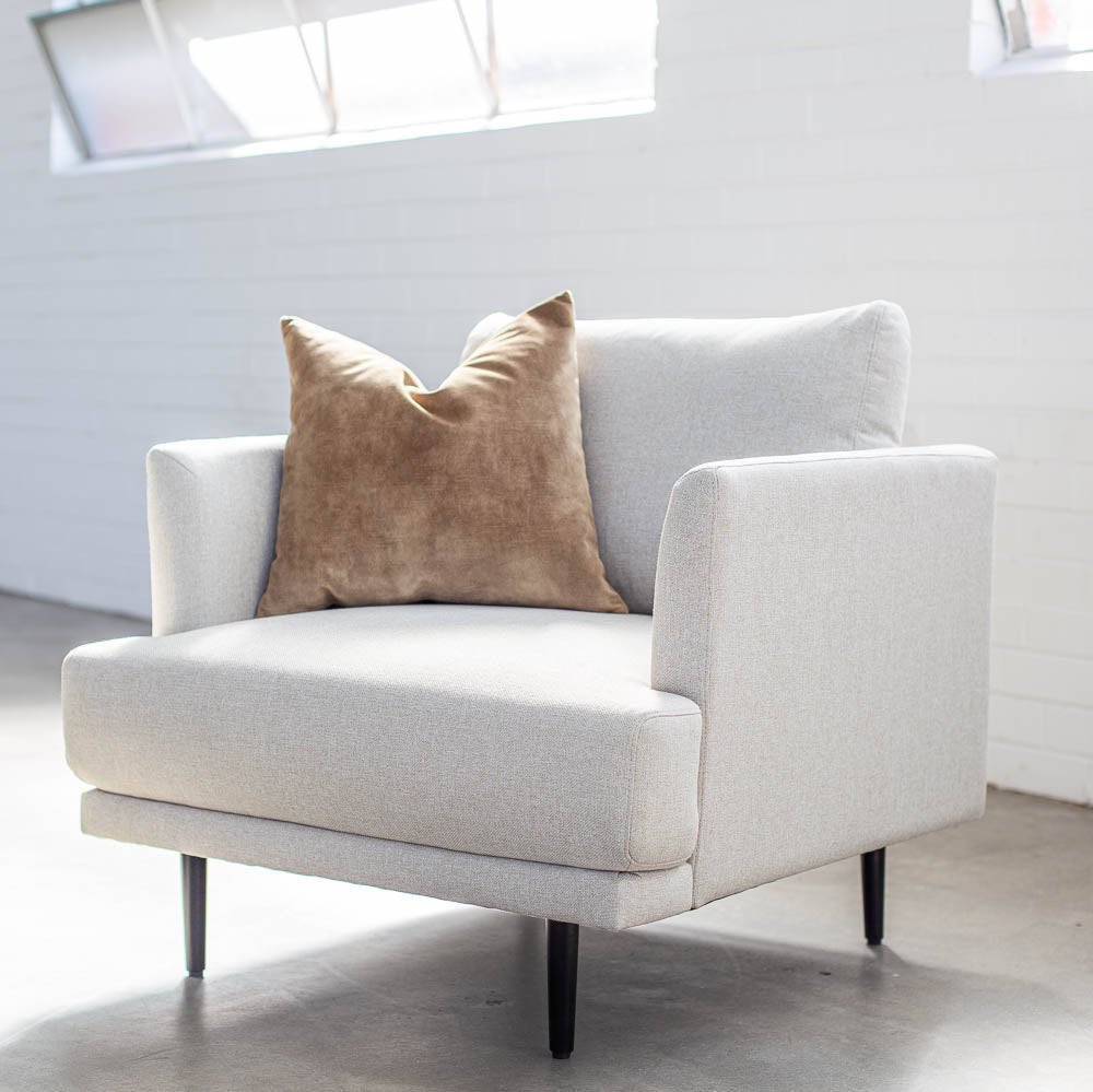 Online Warehouse Sale Aubrey Fabric Chair in Jazz Cream