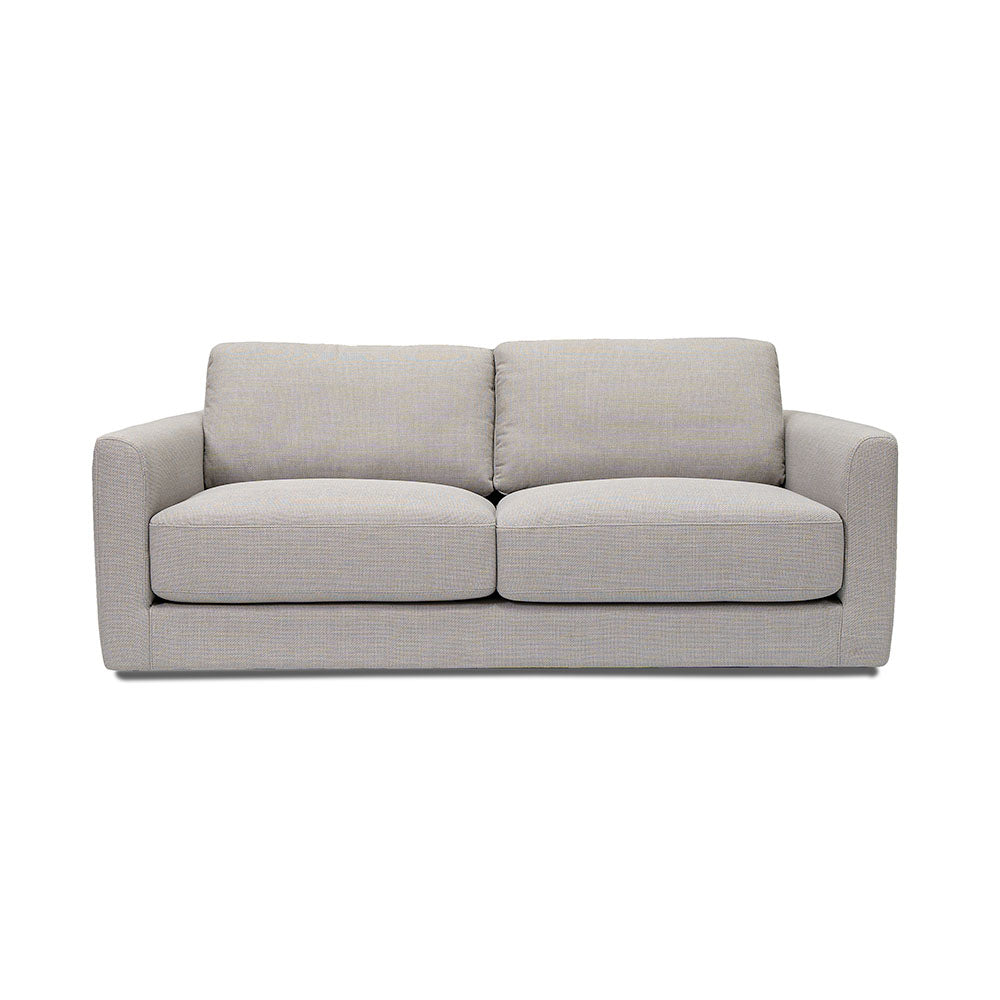 Online Warehouse Sale Bella Fabric 3 Seat Sofa in Montego Pewter