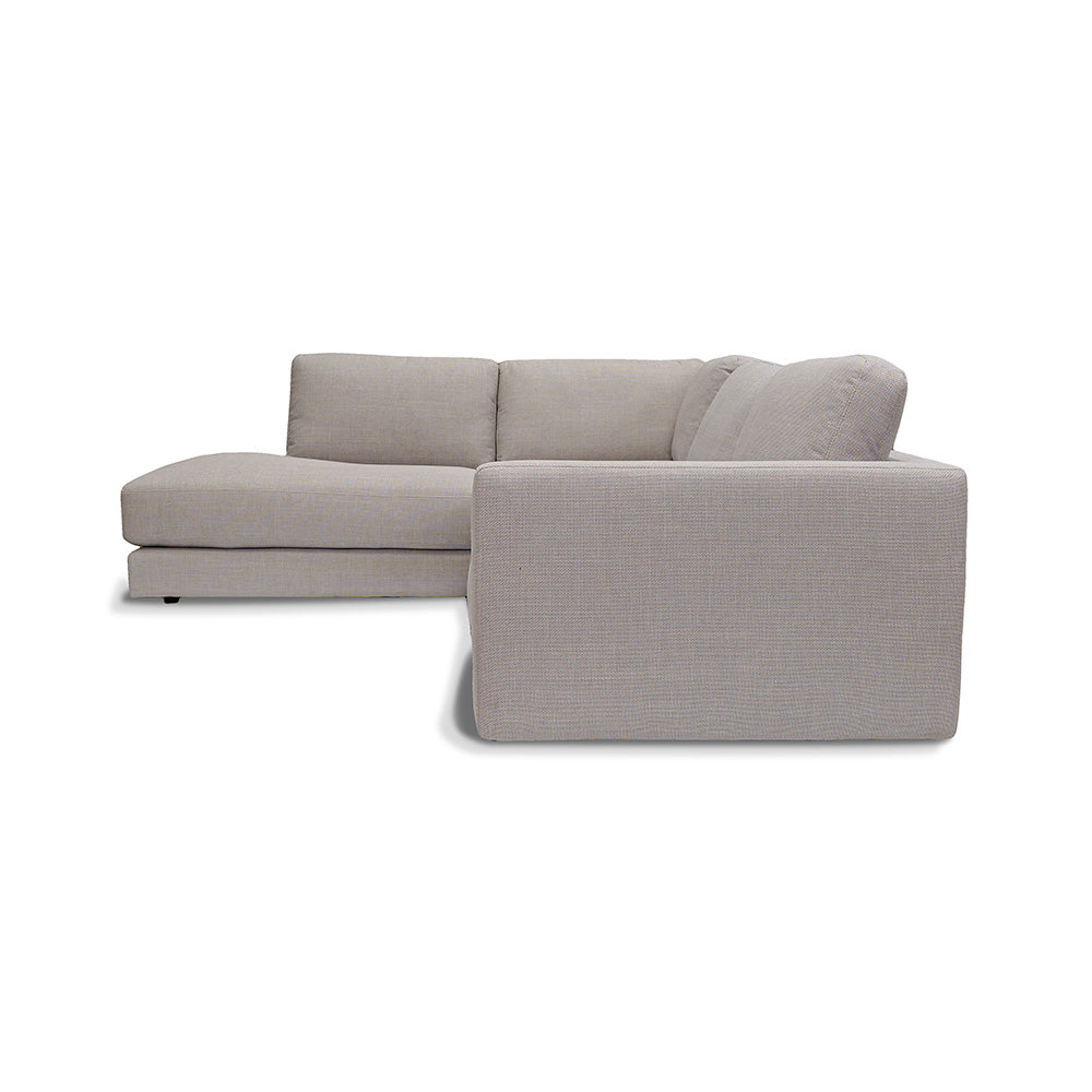 Bella Fabric Left Side Facing Chaise Lounge