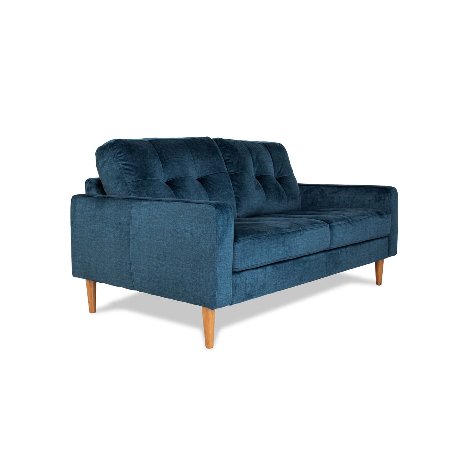 Online Warehouse Sale Classic Vogue Velvet 2.5 Seat Sofa in Vogue Ocean