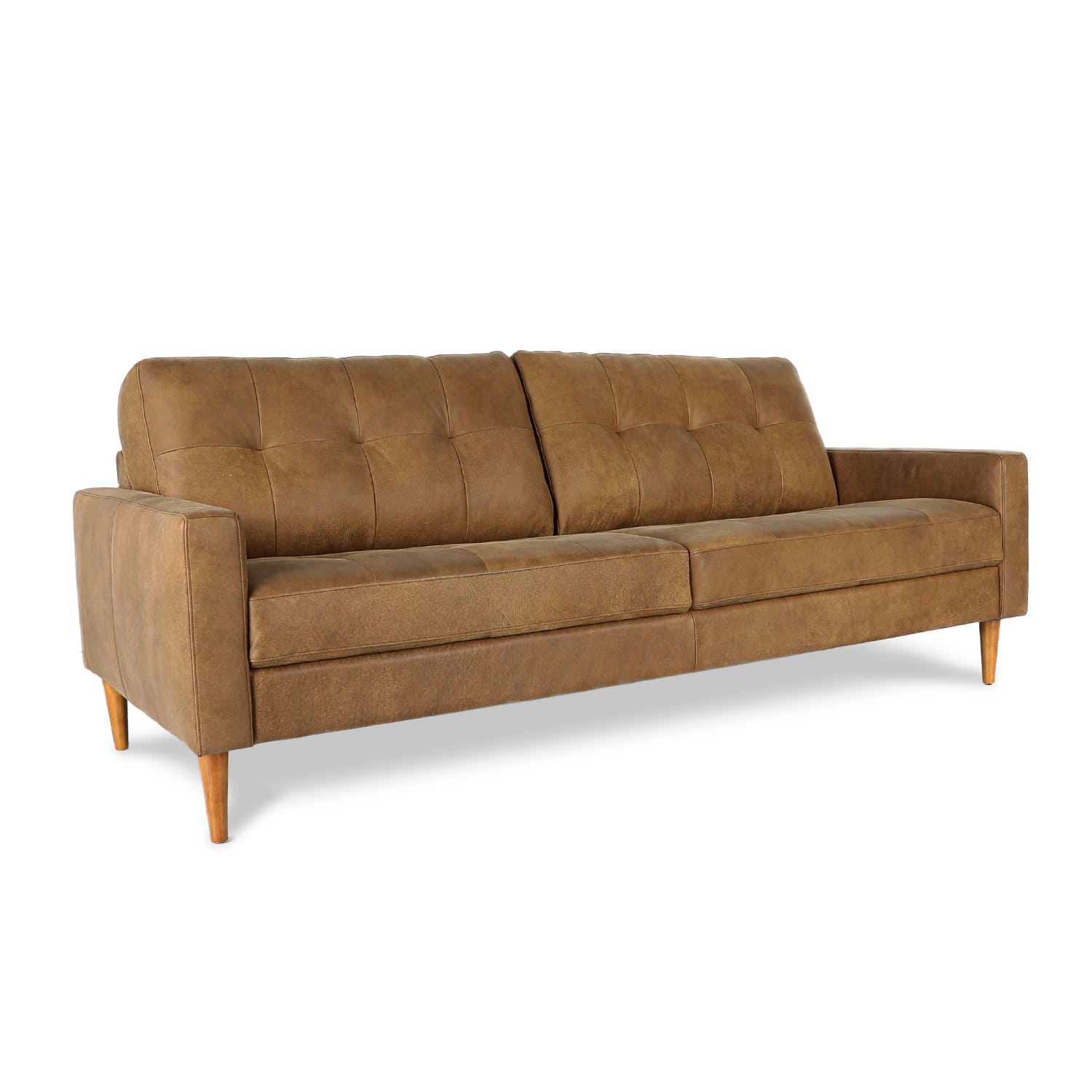 Online Warehouse Sale Classic Leather 3 Seat in Brumby Natural