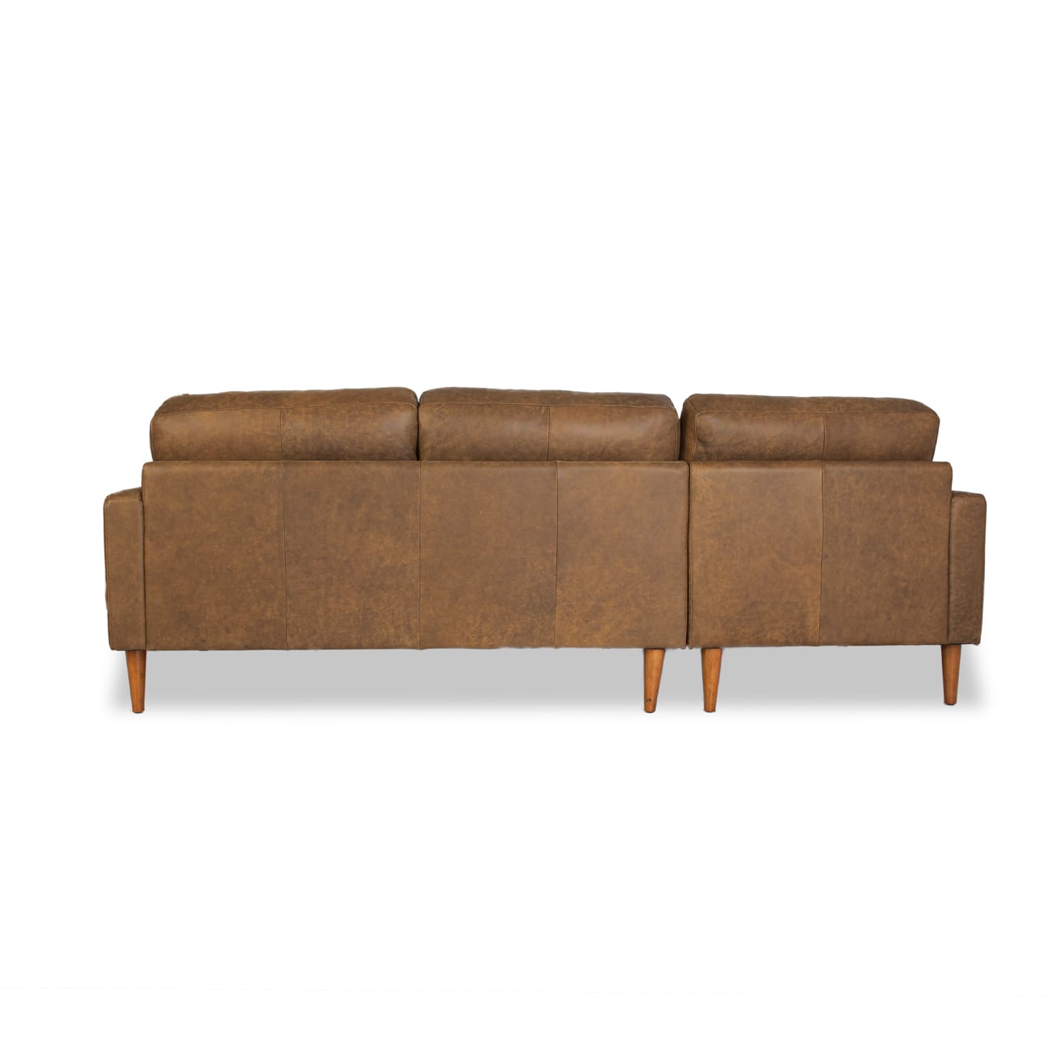 Online Warehouse Sale Classic Leather Left Side Facing Chaise Lounge in Brumby Natural