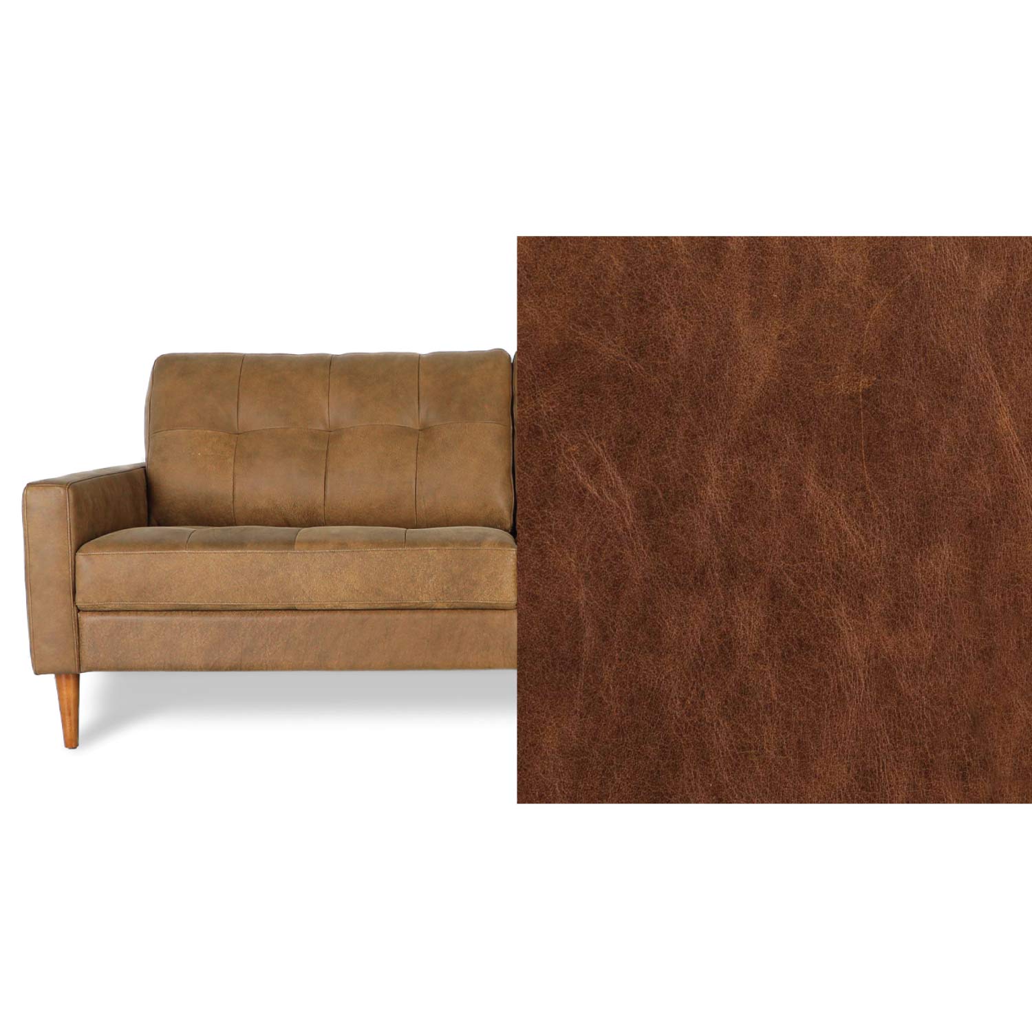 Classic Leather 3 Seat Sofa