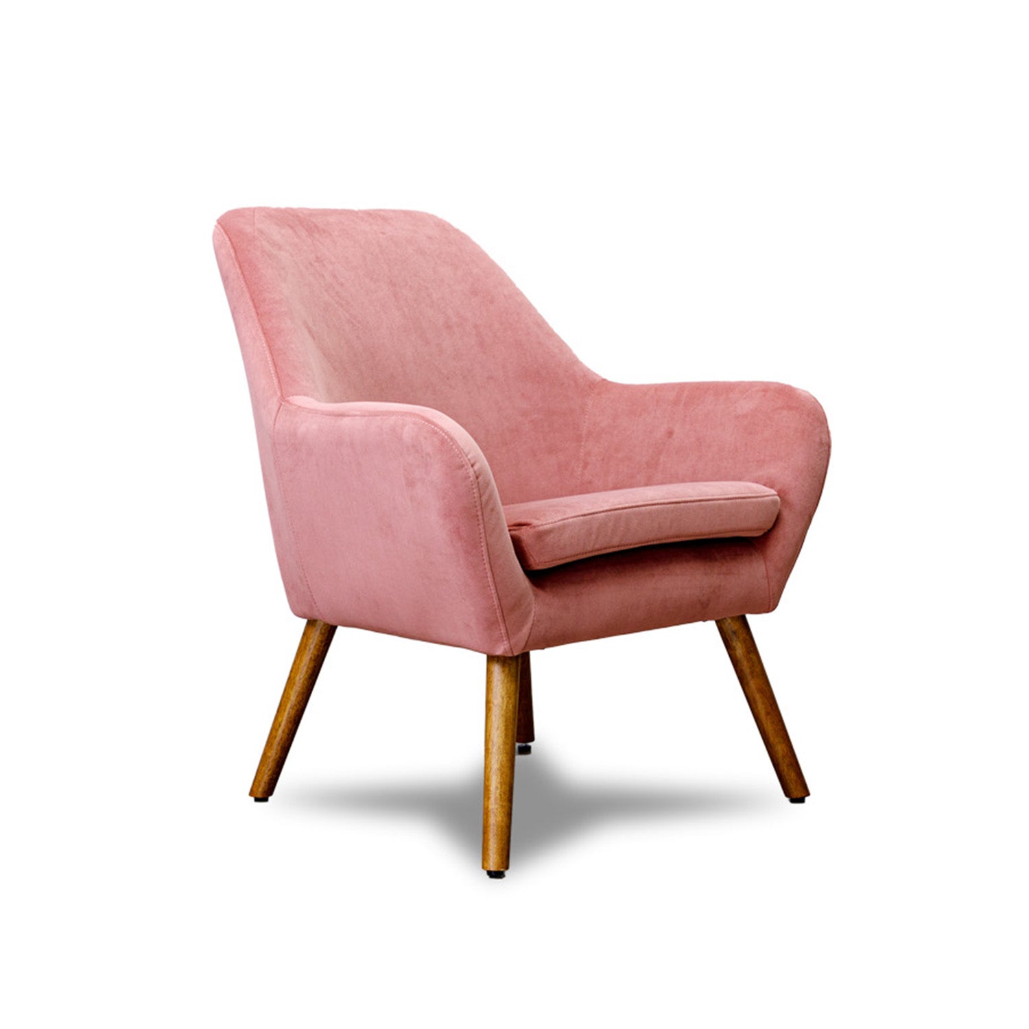 Cameo Fabric Chair in Tina Blush