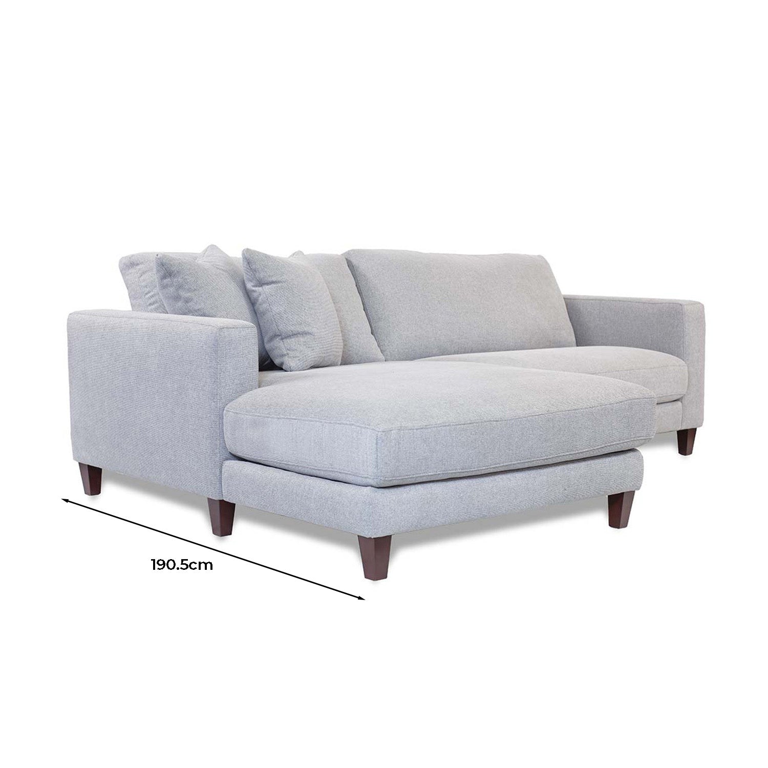 Chelsea Deep 2.5 Seat + Chaise LSF