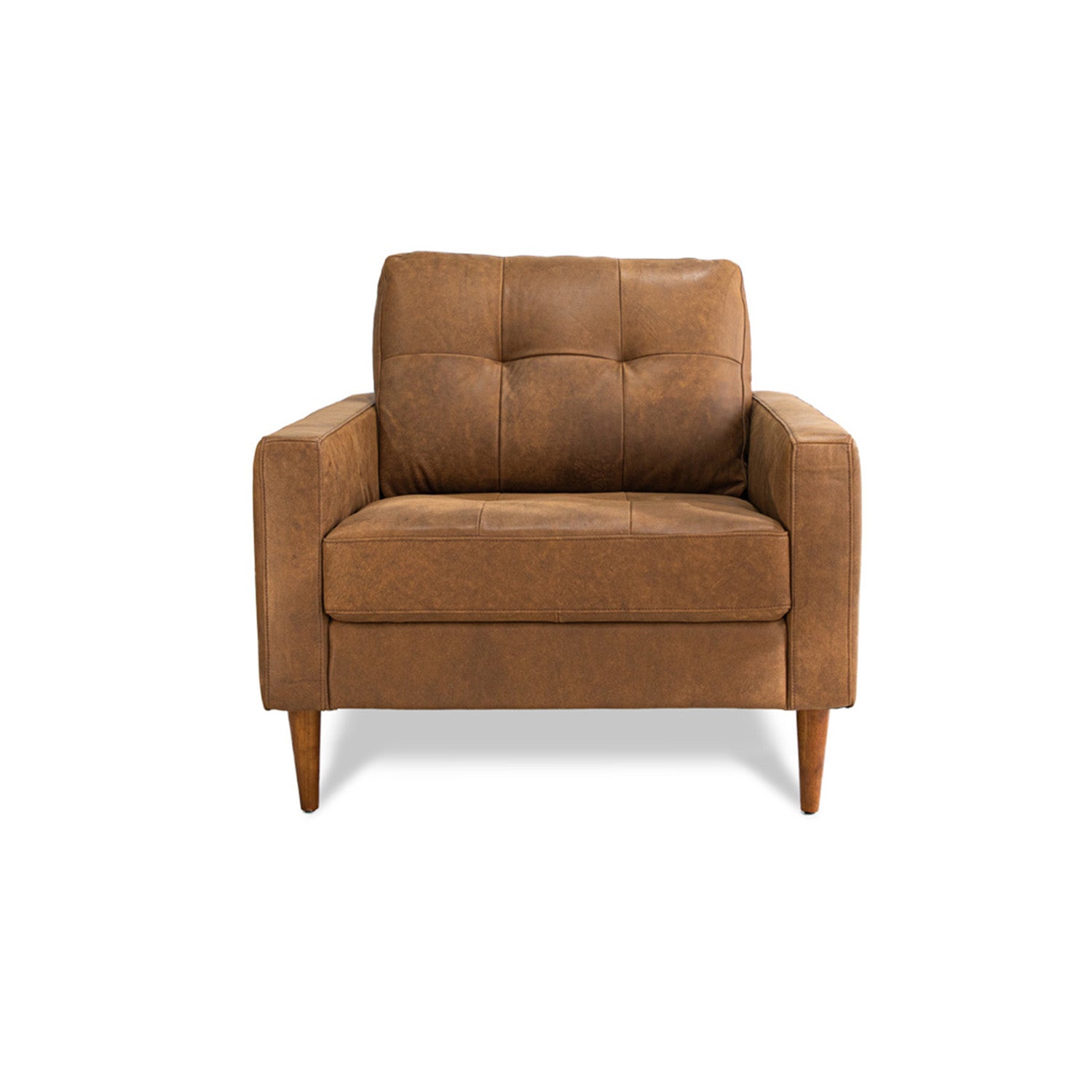 Online Warehouse Sale Classic Leather Chair in Brumby Natural