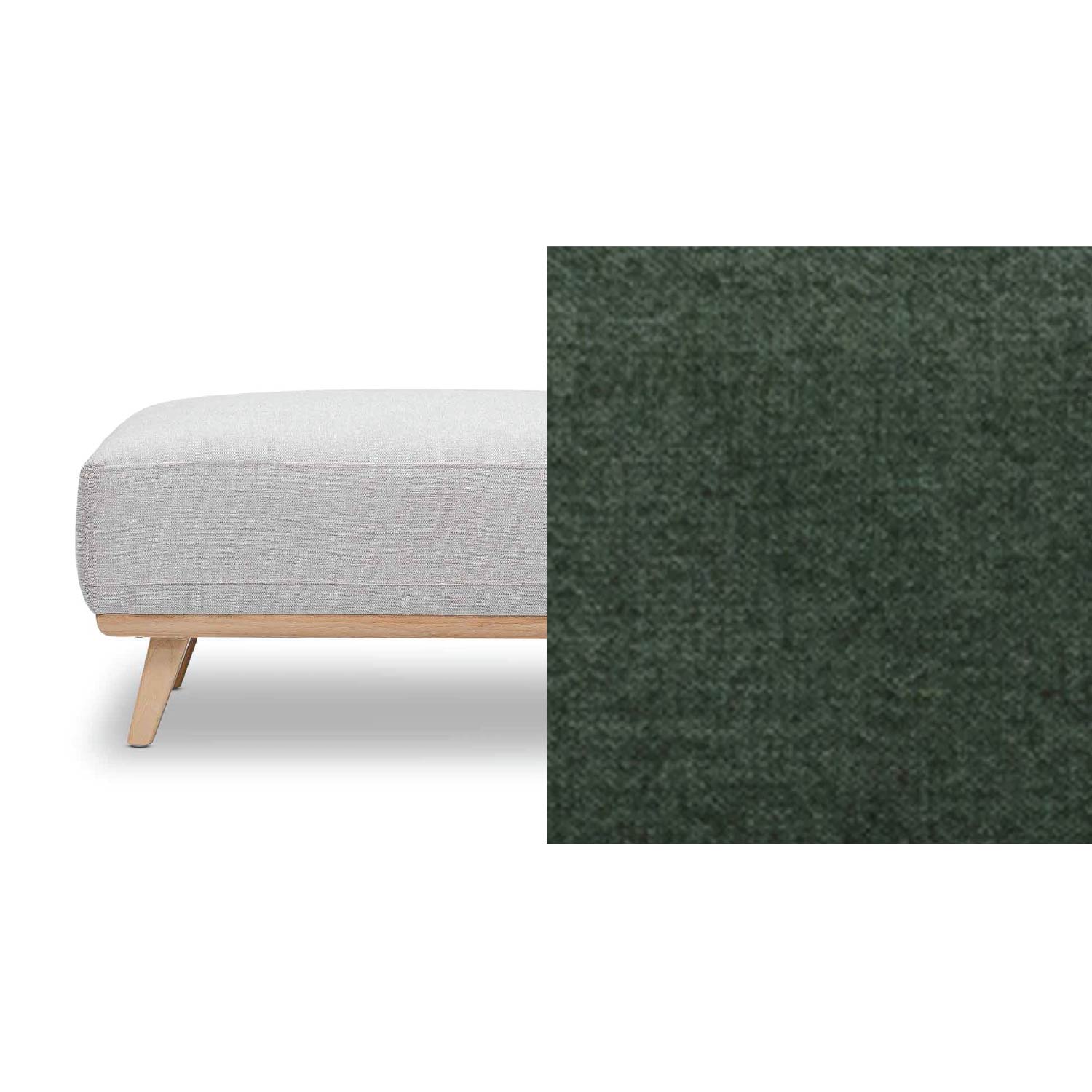 Kate Fabric Ottoman