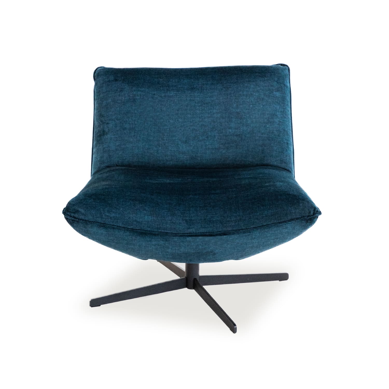 Online Warehouse Sale Global Fabric Swivel Chair in Vogue Ocean