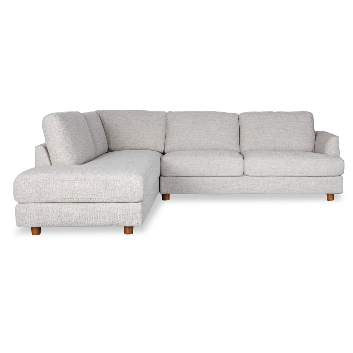 Online Warehouse Sale Haven Fabric Left Side Facing Chaise Lounge in Torelli Dove