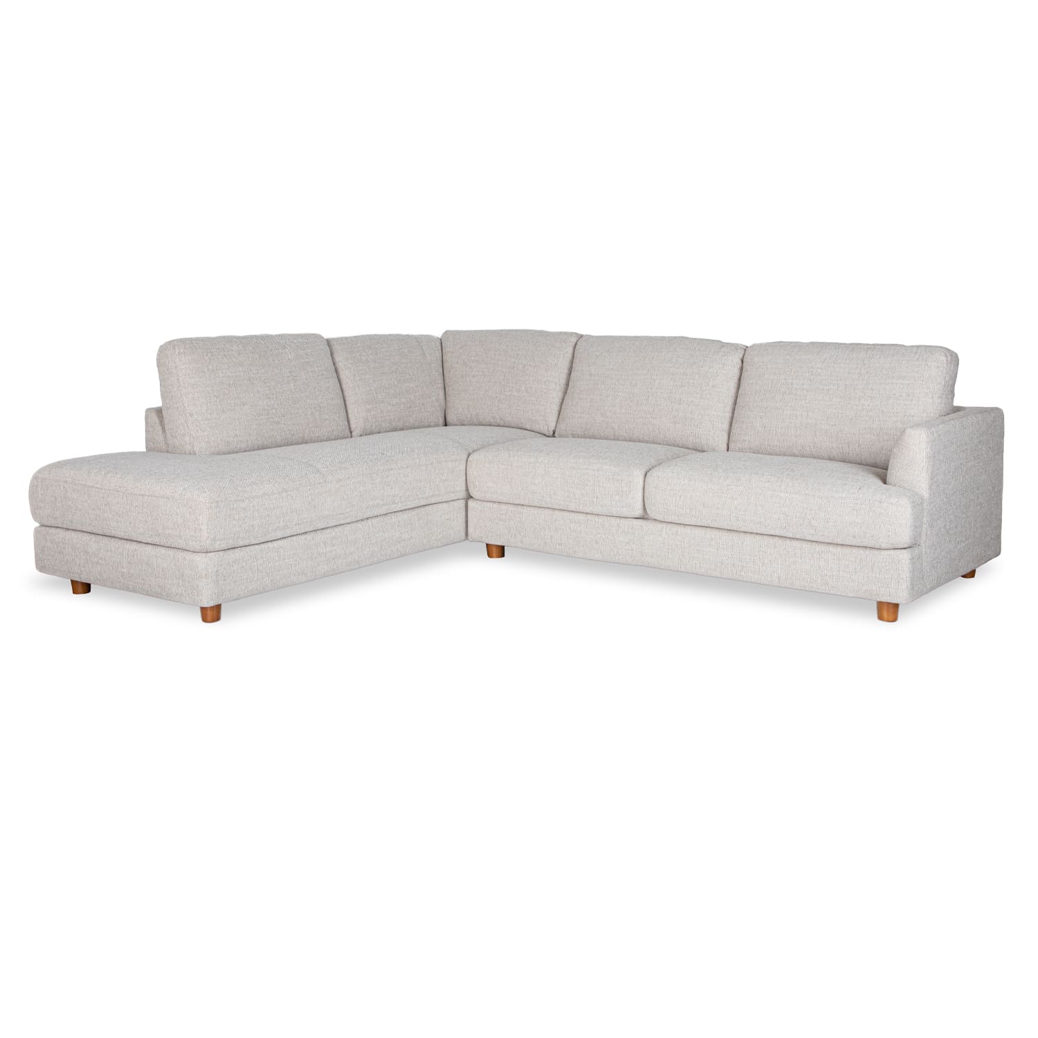 Online Warehouse Sale Haven Fabric Left Side Facing Chaise Lounge in Torelli Dove