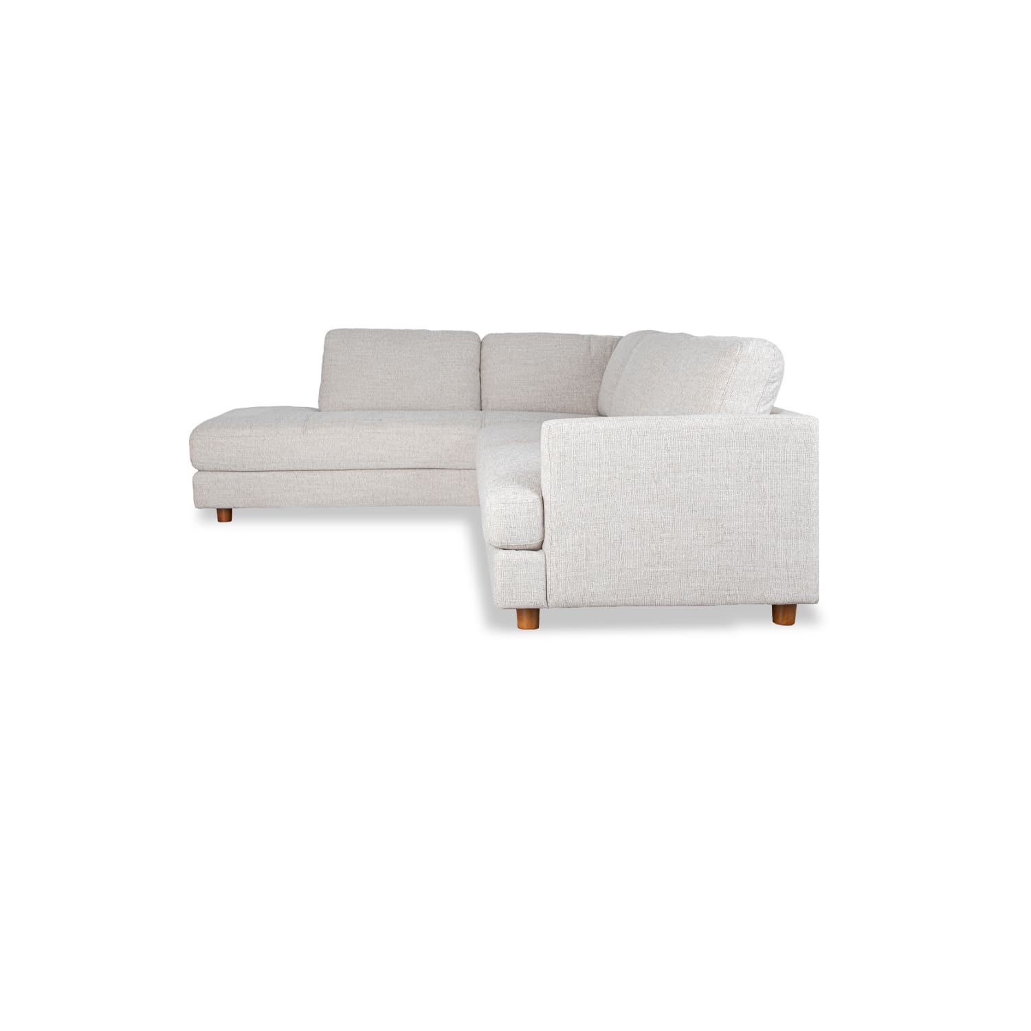 Online Warehouse Sale Haven Fabric Left Side Facing Chaise Lounge in Torelli Dove