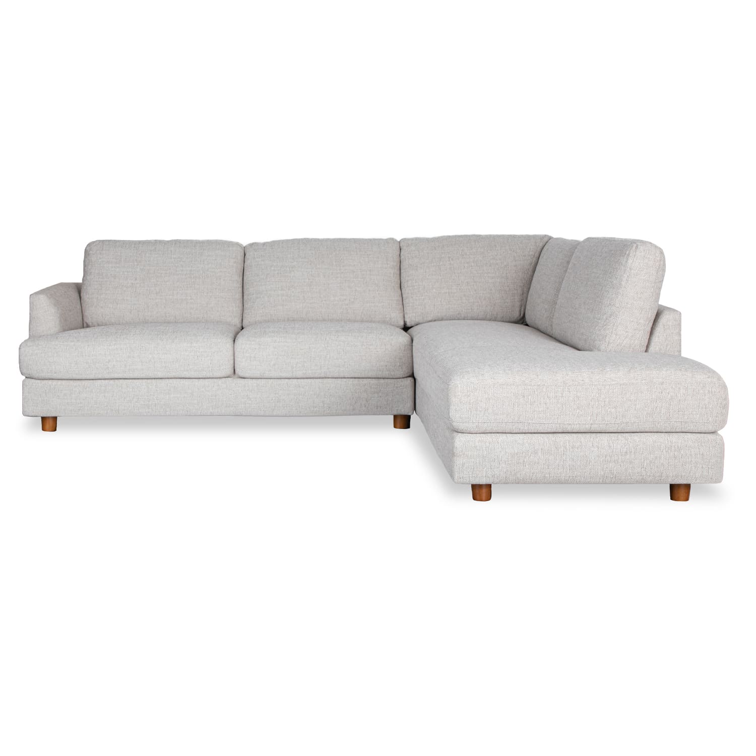 Online Warehouse Sale Haven Fabric Right Side Facing Chaise Lounge in Torelli Dove