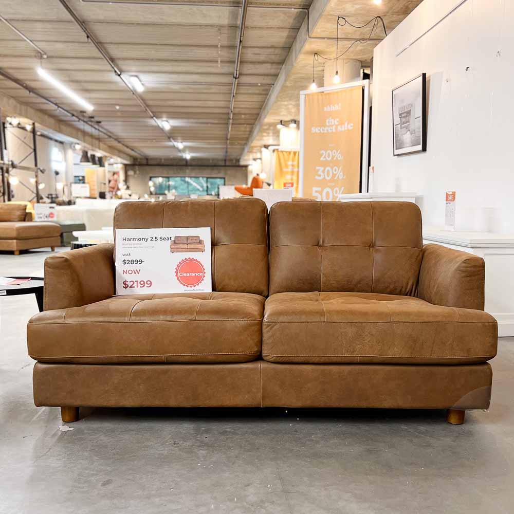 Imperfect Harmony  2.5 Seat Sofa in Brumby Natural