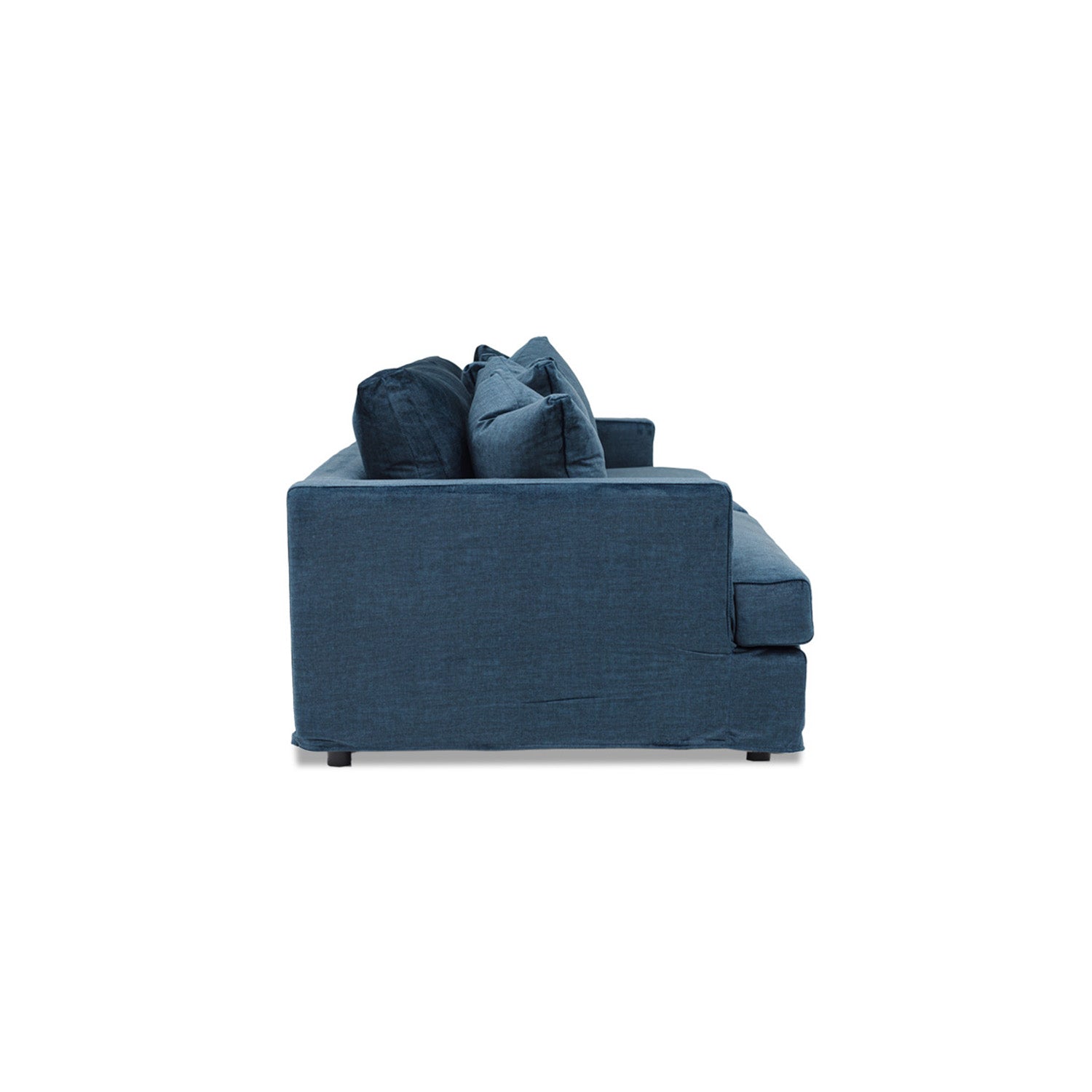 Online Warehouse Sale Janson Vogue Velvet 4 Seat Sofa in Vogue Ocean