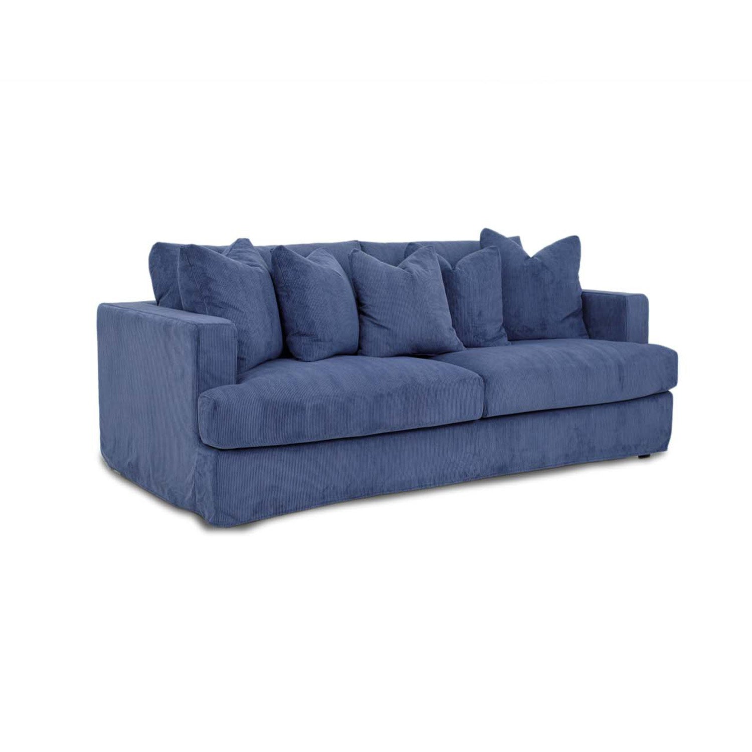 Janson Corduroy 3 Seat Sofa in Encore Ink