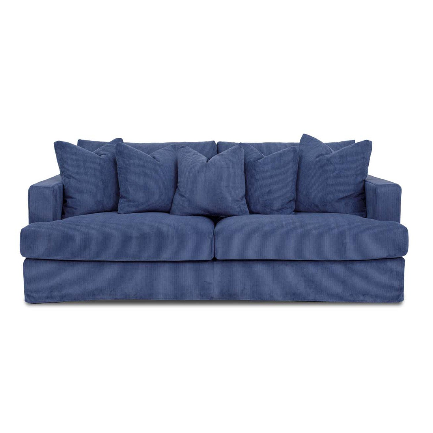 Janson Corduroy 3 Seat Sofa in Encore Ink