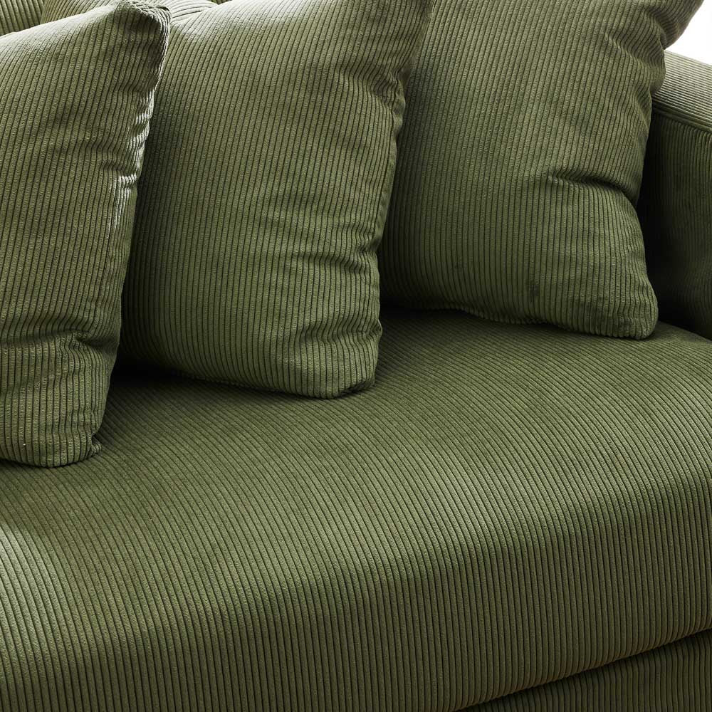 Janson Corduroy 4 Seat Sofa