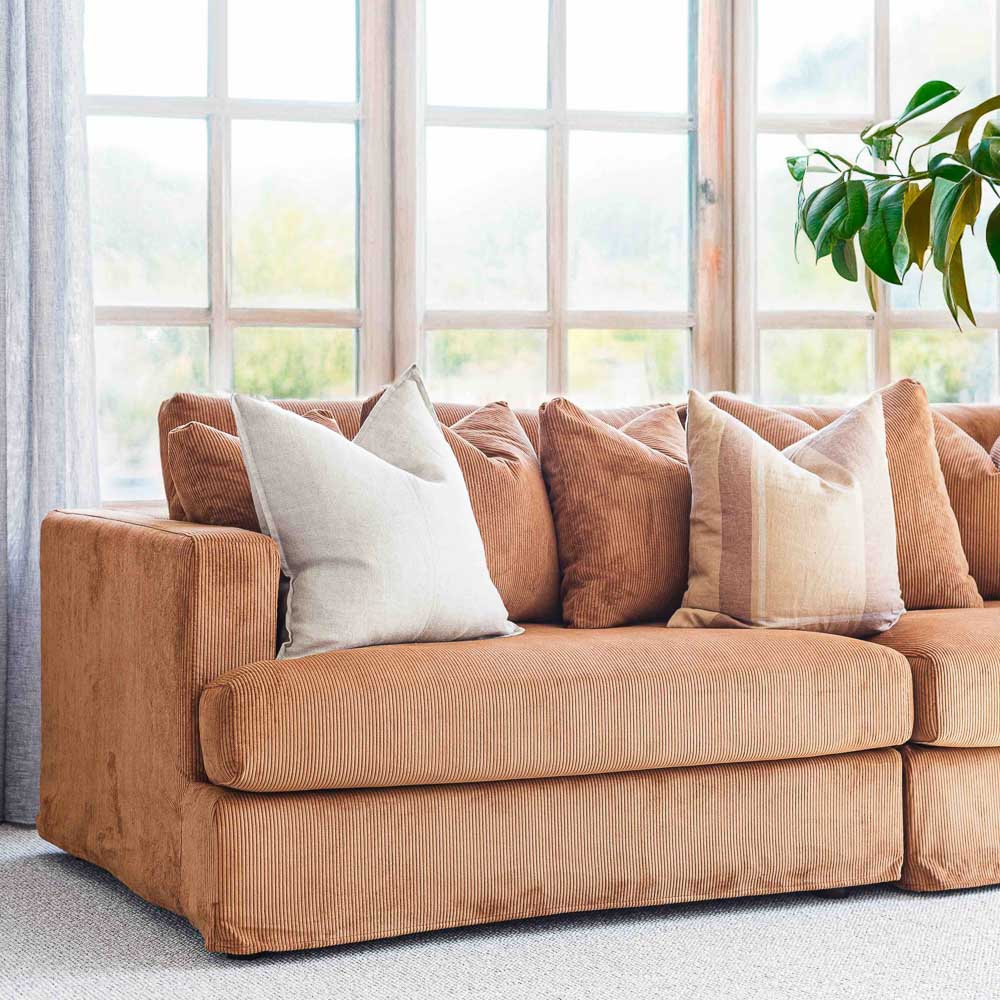 Janson Corduroy 4 Seat Sofa