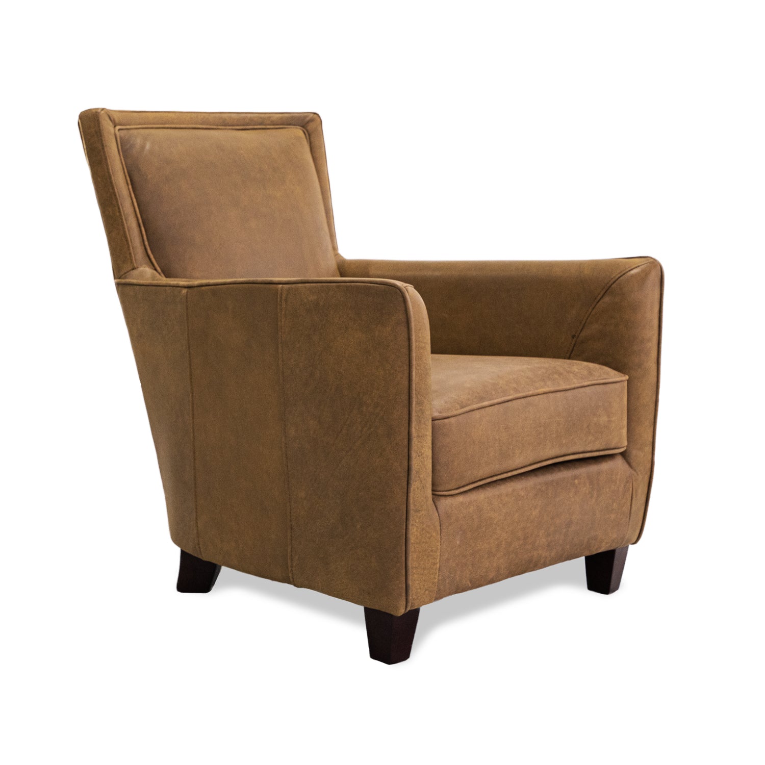 Online Warehouse Sale Monteray Leather Chair in Brumby Natural