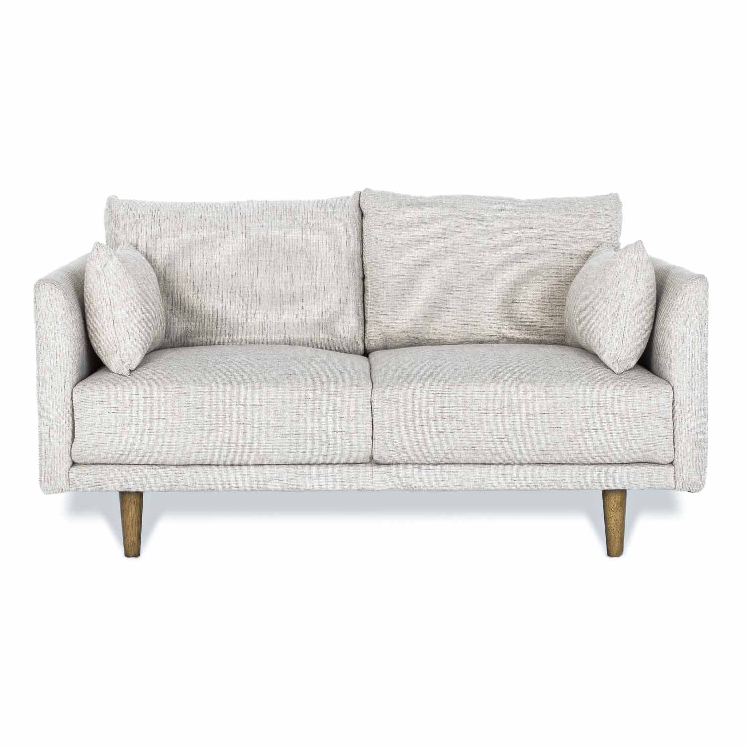 Online Warehouse Sale Marie Fabric 2 Seat Sofa in Dublin Natural