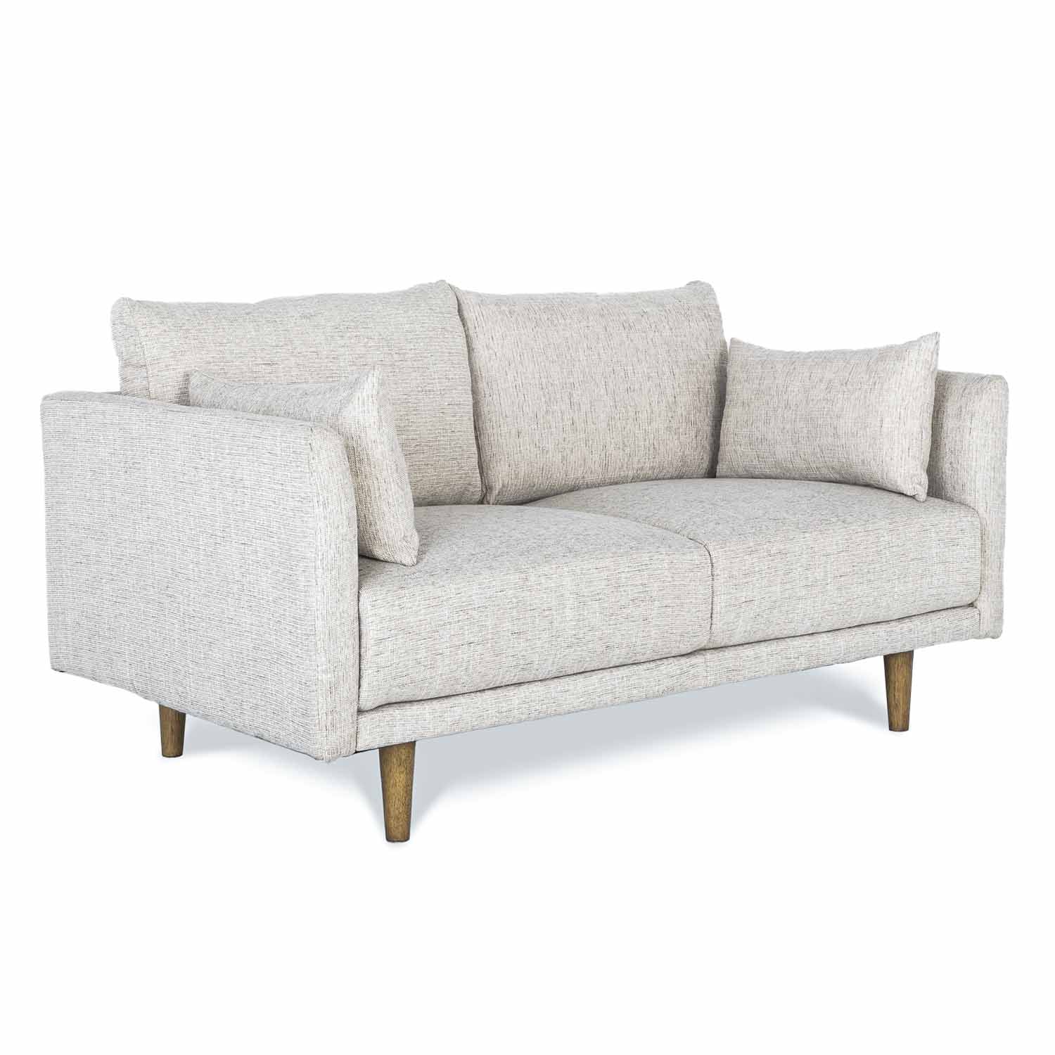 Online Warehouse Sale Marie Fabric 2 Seat Sofa in Dublin Natural