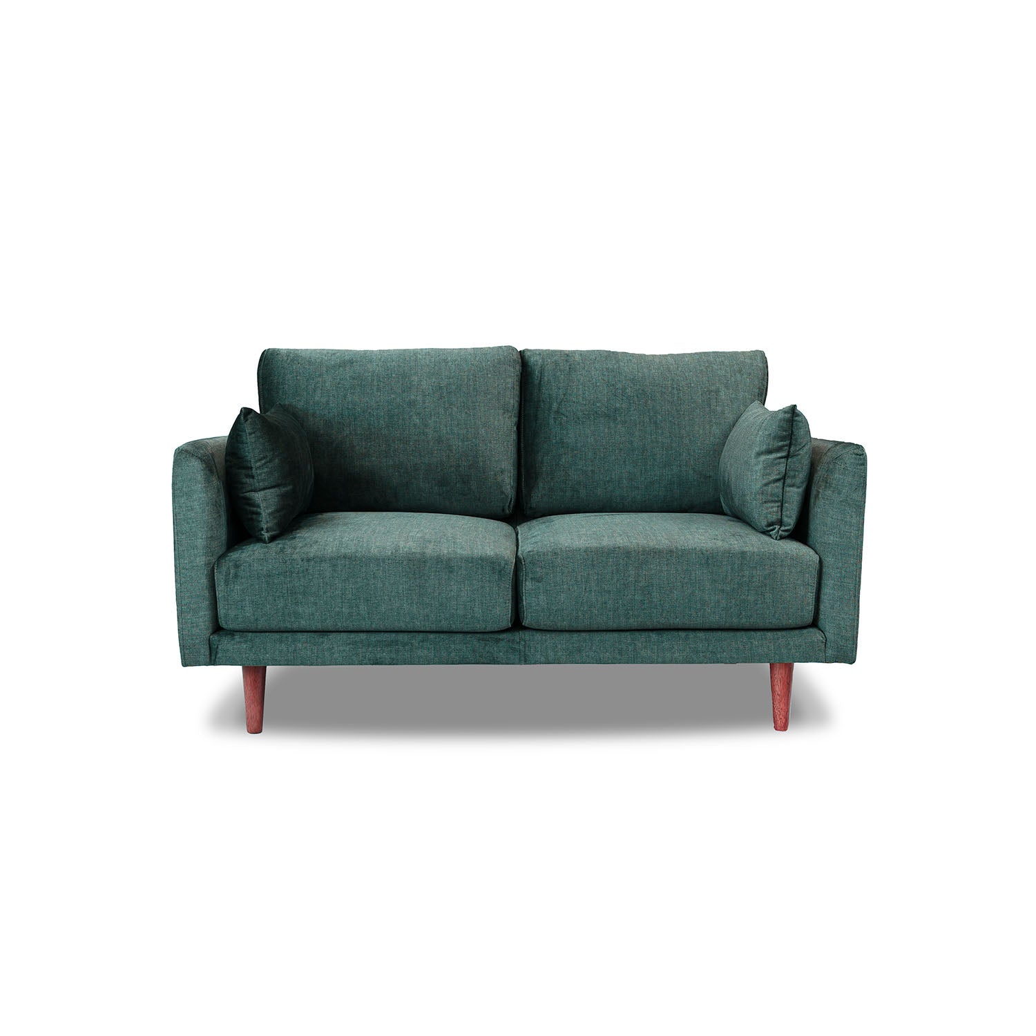 Online Warehouse Sale Marie Vogue Velvet 2 Seat Sofa in Vogue Moss