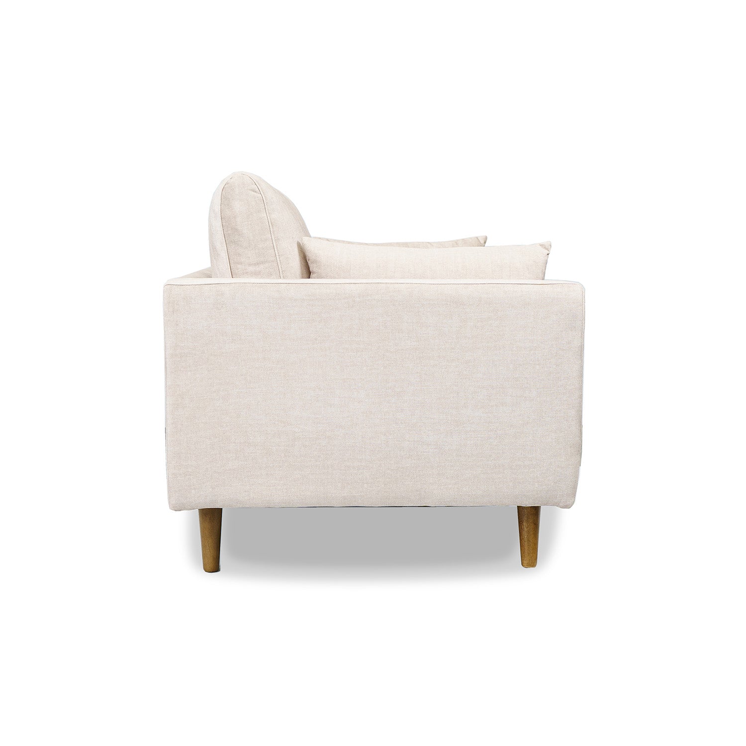 Online Warehouse Sale Marie Vogue Velvet 2 Seat Sofa in Vogue Cream