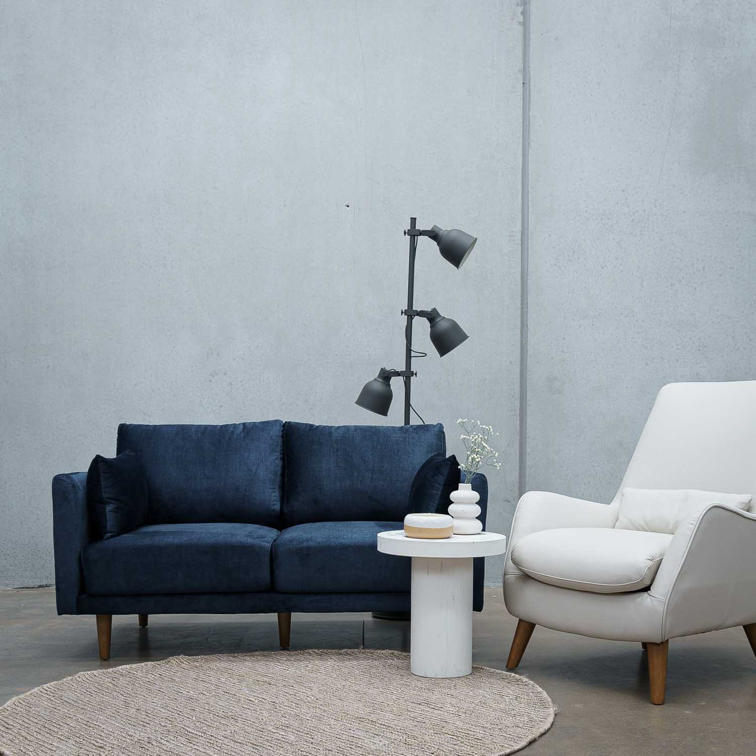 Marie Vogue Velvet 2 Seat Sofa