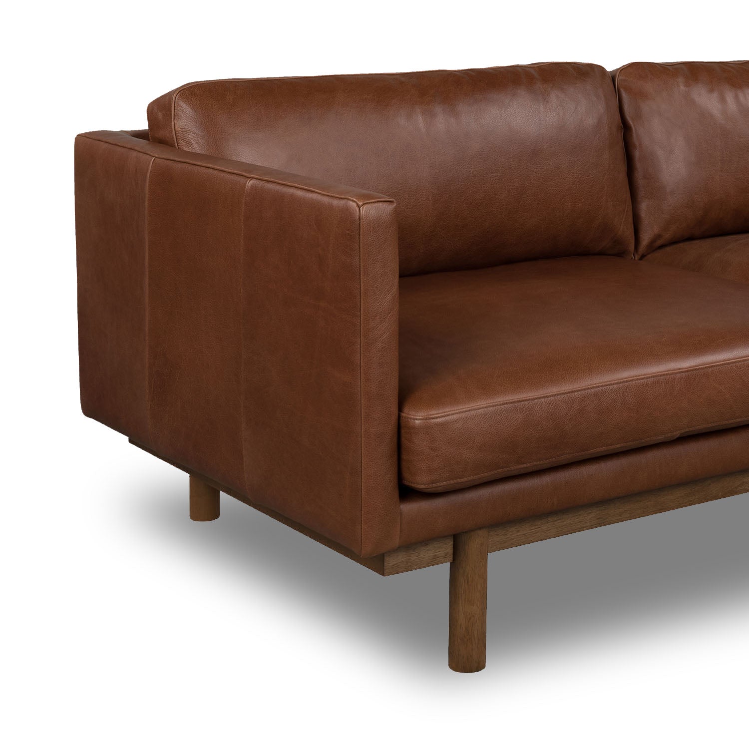 Strada Leather 2.5 Seat Sofa