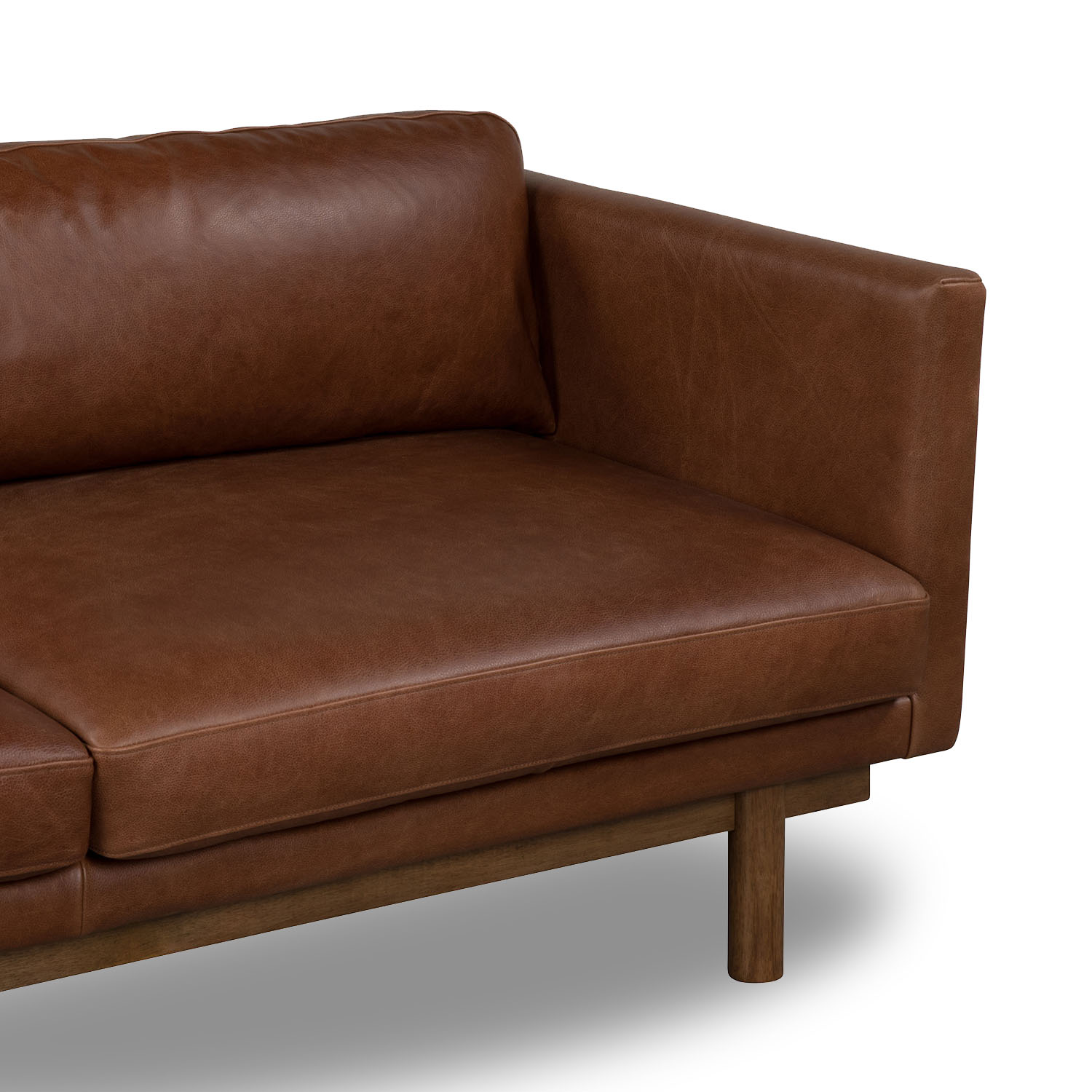 Strada Leather 2.5 Seat Sofa