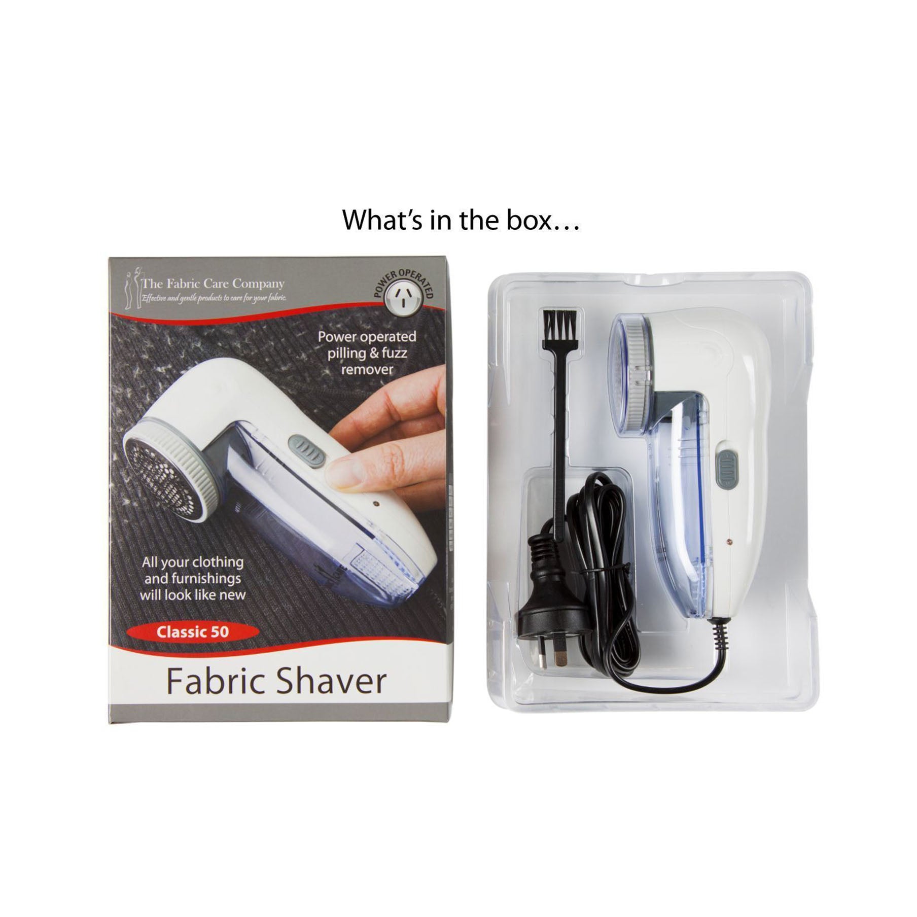 Classic 50 Electric Fabric Shaver